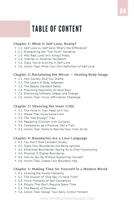 Let's Talk About Self-Love Full Guide