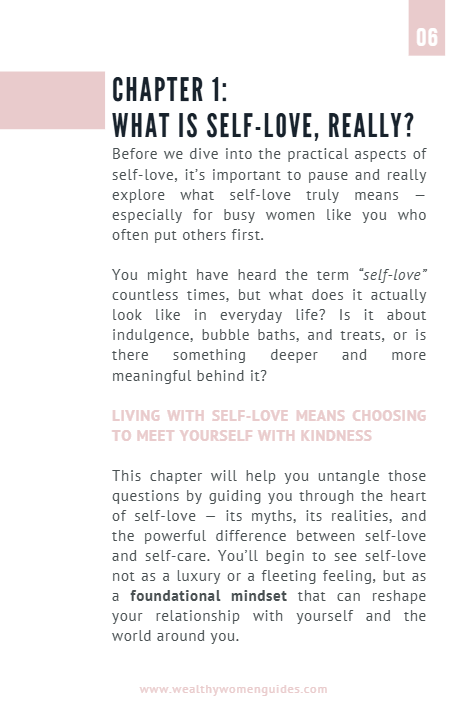Let's Talk About Self-Love Full Guide