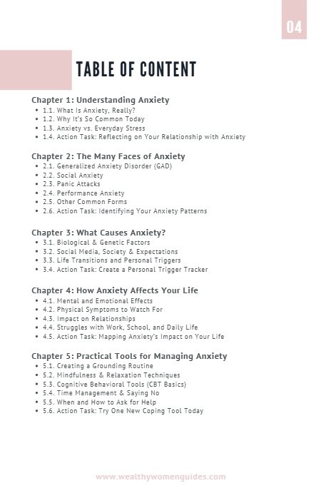 Let's Talk About Anxiety Full Guide
