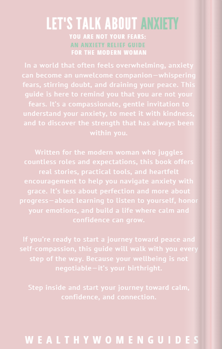 Let's Talk About Anxiety Full Guide