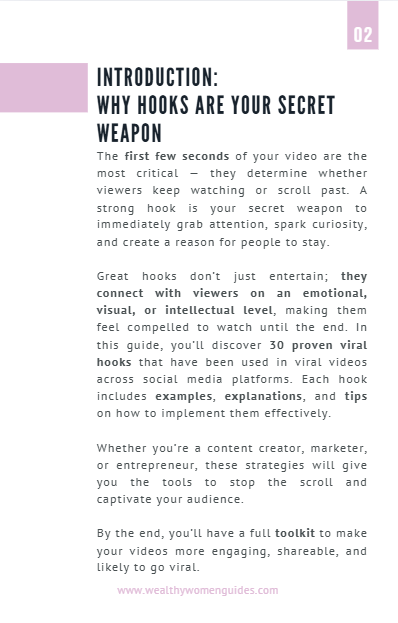 Let's Talk About Viral Hooks Mini Guide